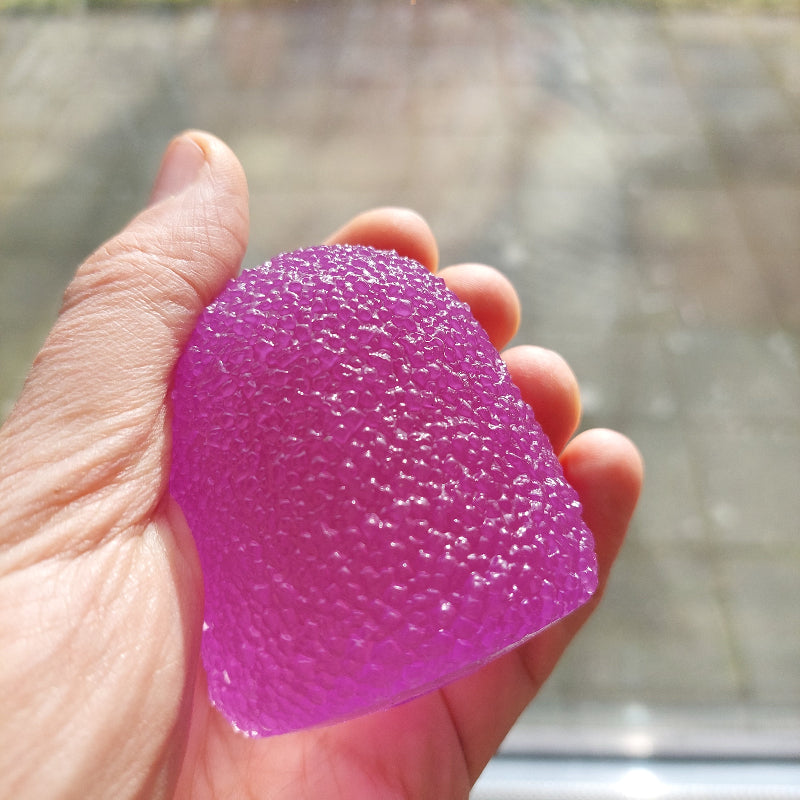 gum drop, needoh, structuur fidget anti stress bal, voelt als avocado, sensorisch materiaal