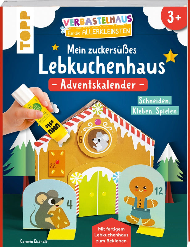 lebkuchenhaus adventskalender, motorikspielzeug