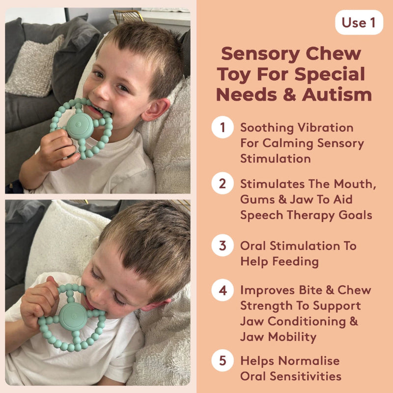 sensory chew, special needs and autisme, trillende ring, sensoriek materiaal