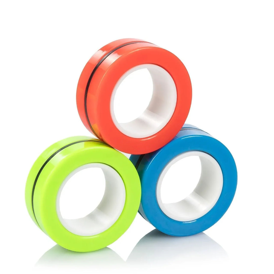 Magnetic Fidget rings mulitcolor