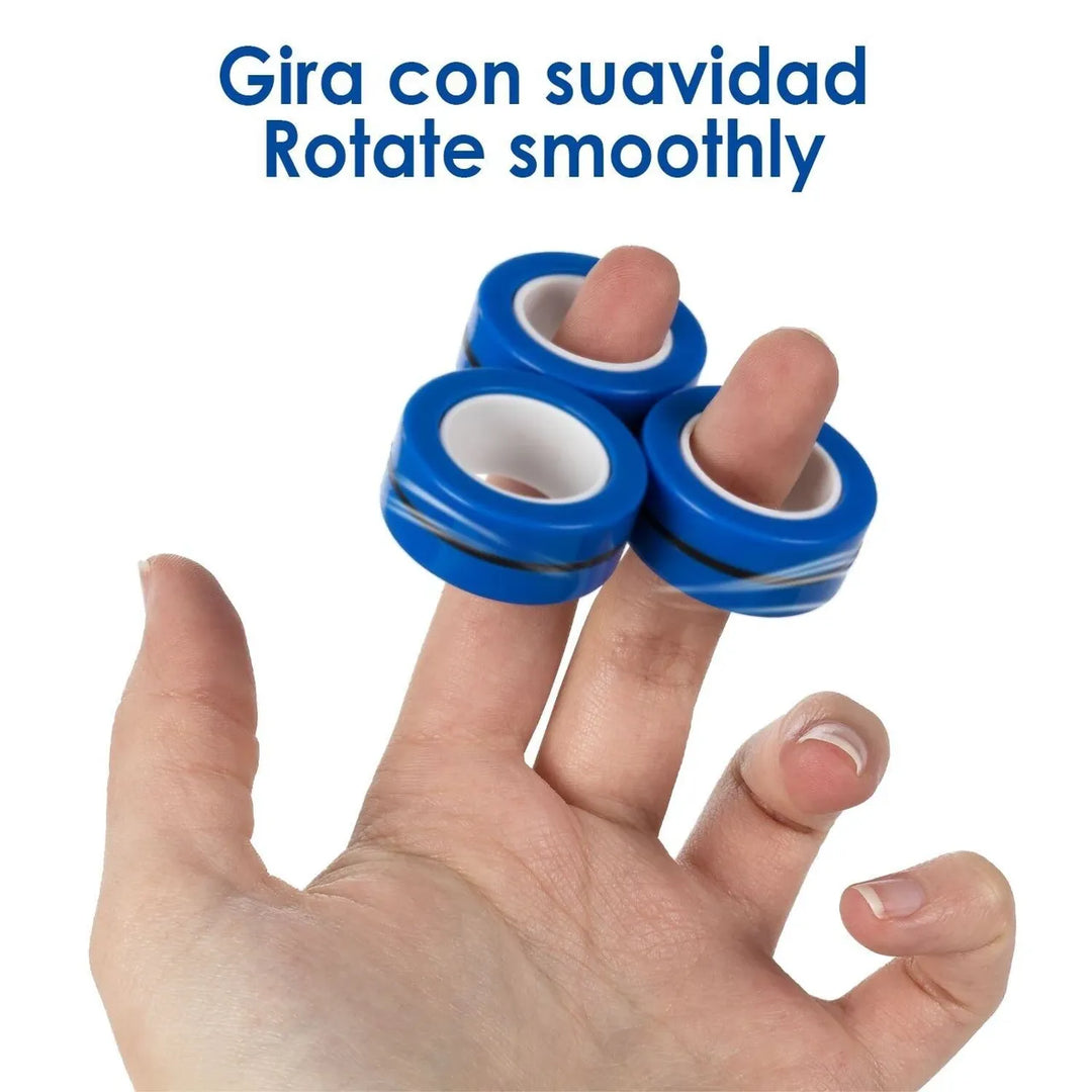 Magnetic Fidget rings mulitcolor