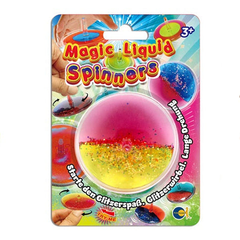 magix liquid spinners, tol met lava effect, motoriek speelgoed