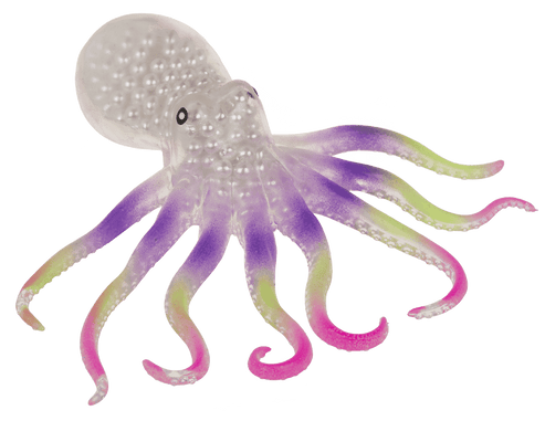 ASMR fidget octopus met pareltjes – sensorisch antistress speelgoed