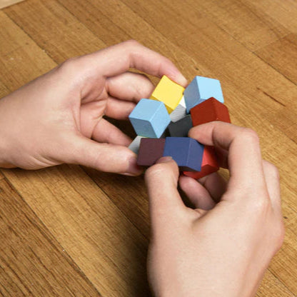 Elastiek Kubus 3D puzzel