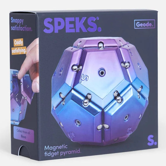 Speks Geode magneets Sphere