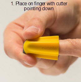 Nimble paper cutter