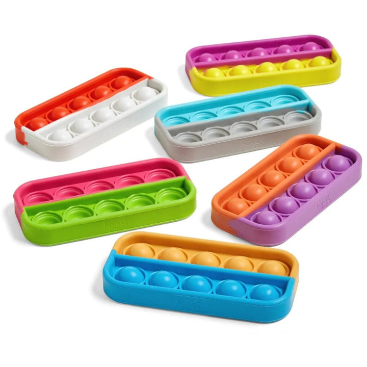 rekenrekjes pop it, pop it met 10 plops, rekenmateriaal, basisschool materiaal, fidget