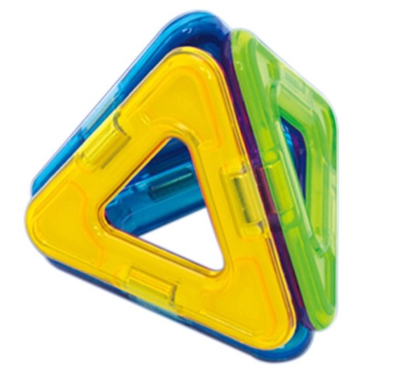 driehoek piramide van magformers