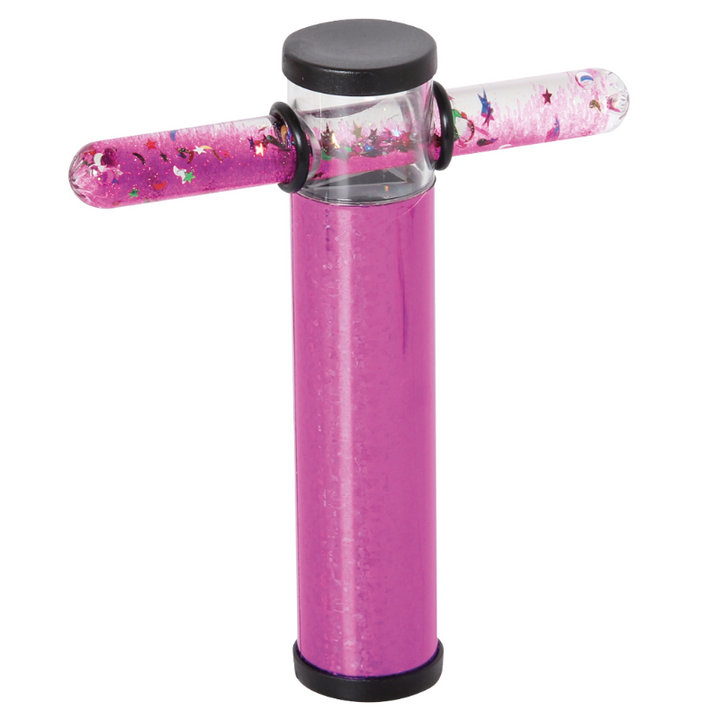 toverstaf met caleidoscoop in roze