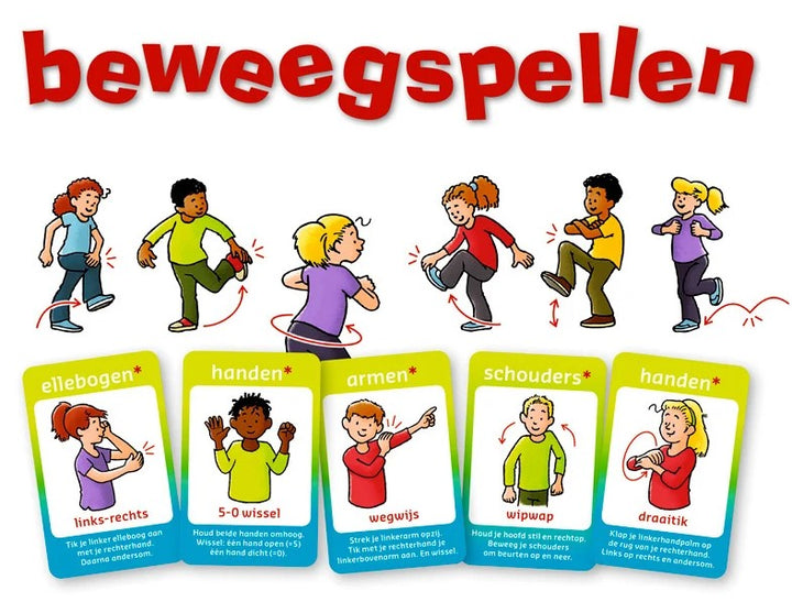 beweegspellen top tot teen, motoriekspeel