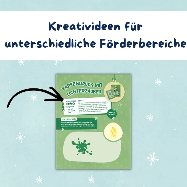 kreativideen für unterschiedliche Förderbereiche, montessorie adventskalender