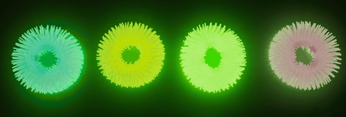 glow in the dark jiggly bracelet, fidget armband, toys42hands