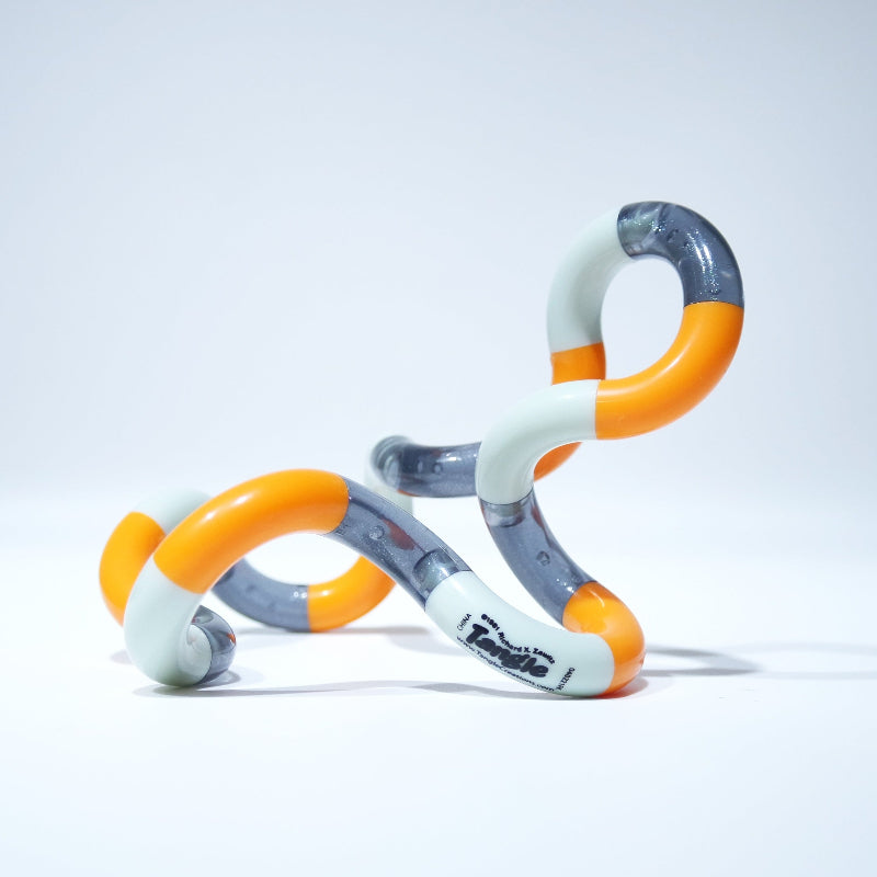Tangle Tangle oranje-grijs