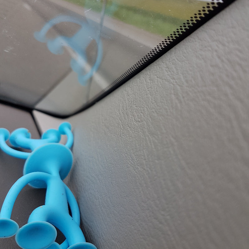 moluk Oogi junior zuignappop in de auto