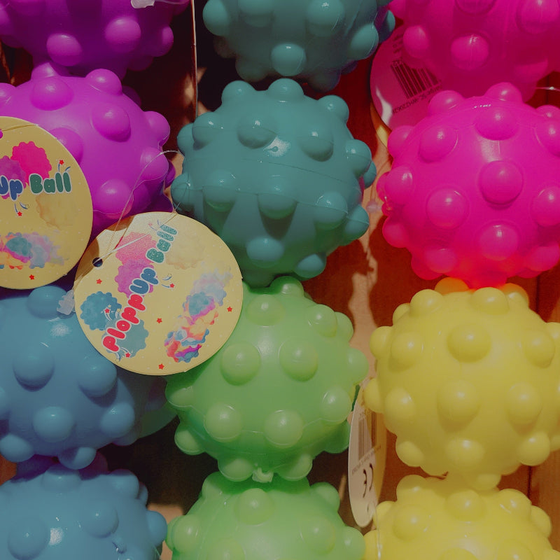 Toys42Hands Pop it bal uni in 6 kleuren, antistress ball, popit bal , fidget bal