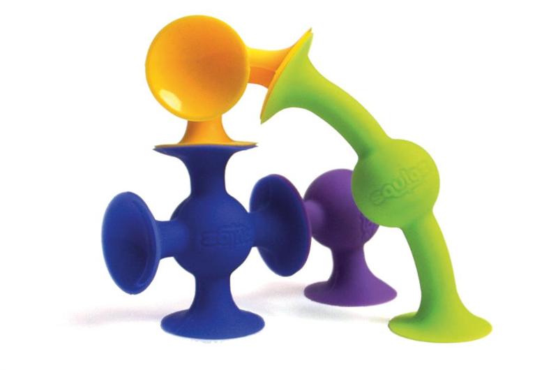 Fat Brain Toys Squigz zuignap set