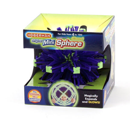 Toys42Hands Hoberman sphere glow mini