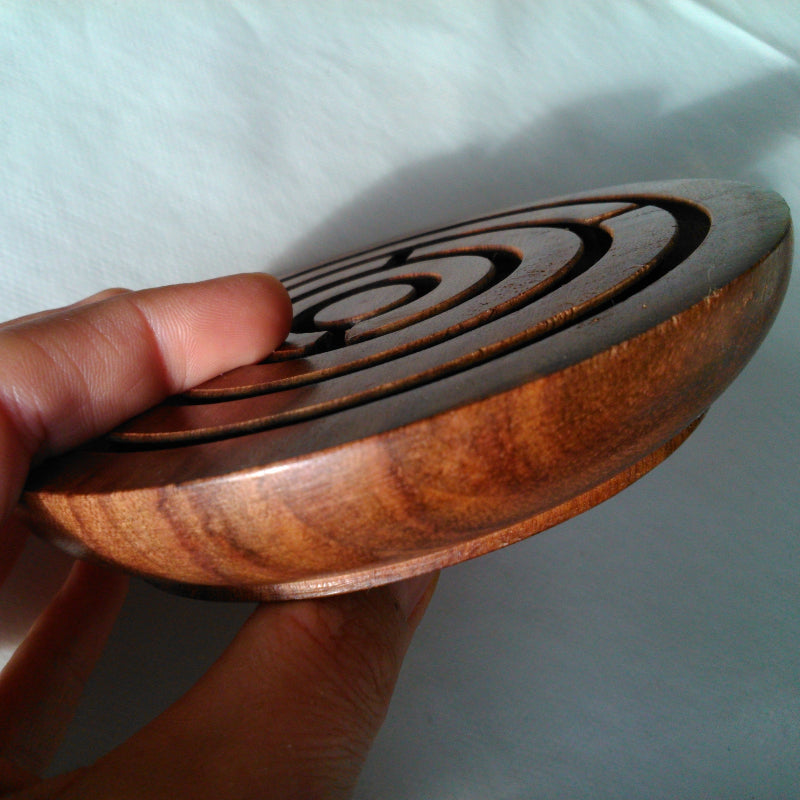Toys42Hands Houten labyrint rond