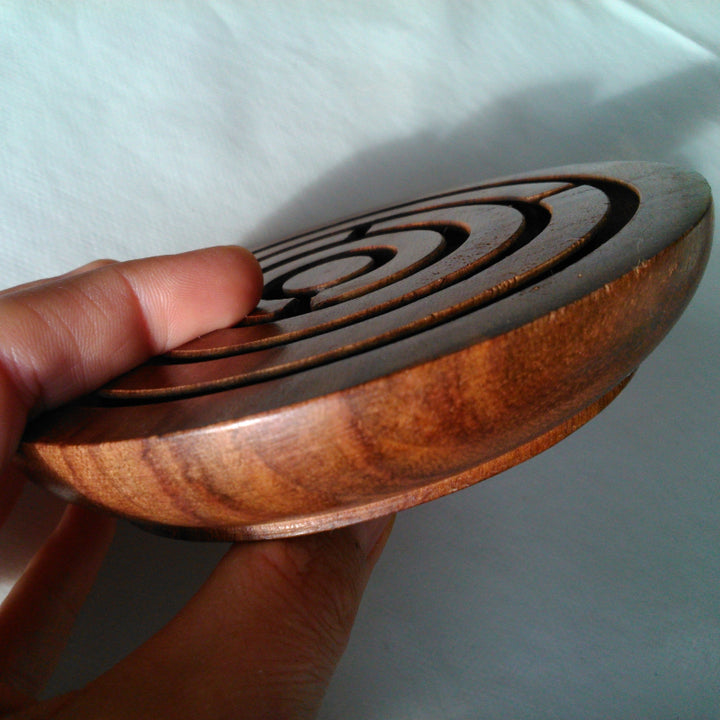 Toys42Hands Houten labyrint rond