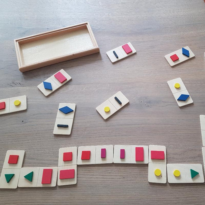 Toys42Hands Vormen voeldomino