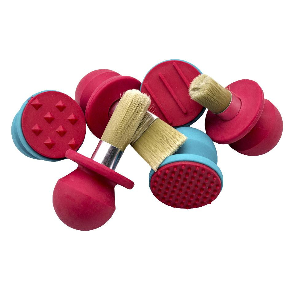 Toys42Hands Ergonomisch stempel- en penseelset
