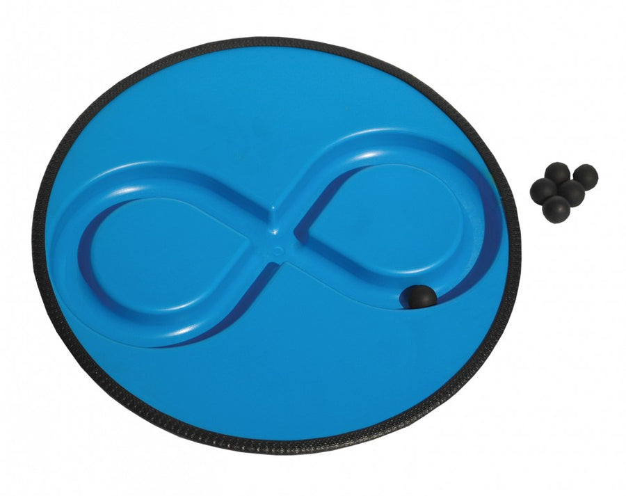 Jakobs Lemniscaat liggende acht blauw