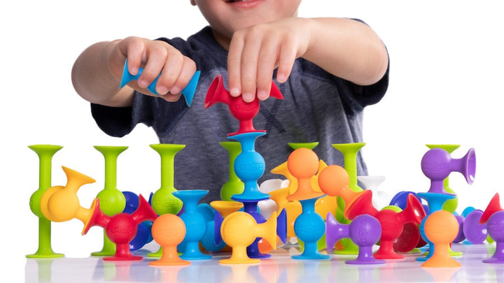 Fat Brain Toys Squigz zuignap set