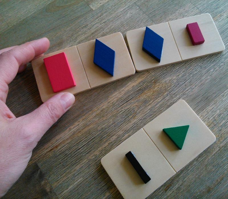 Toys42Hands Vormen voeldomino
