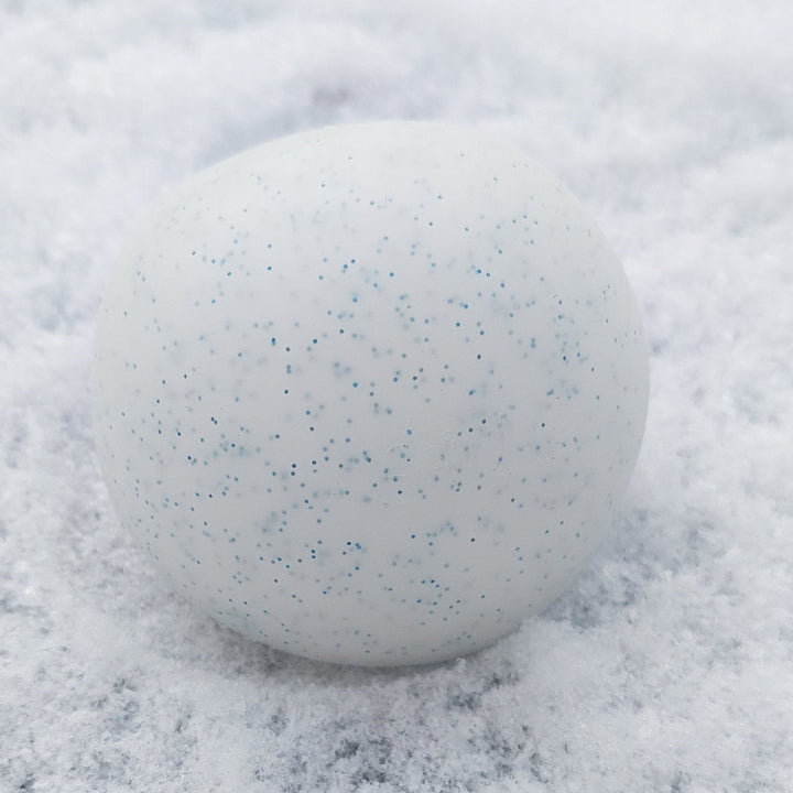 Schylling Snow ball crunc, needoh sneeuwbal, sneeuwgeluid, fidget