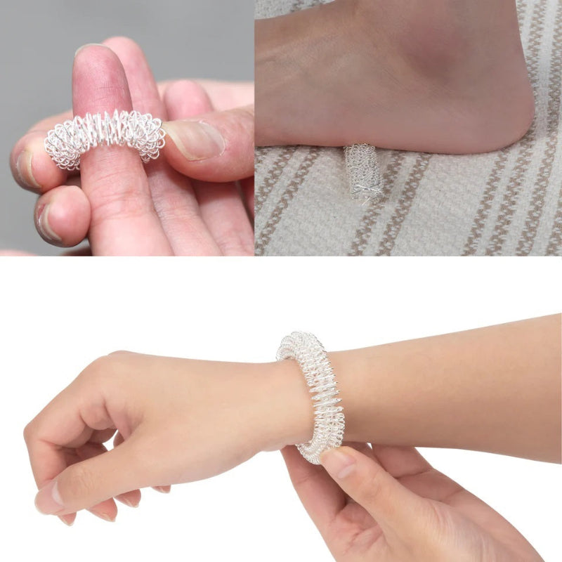 kikkerland Acupressuur fidgetset, voor vinger, pols en voet, sensoriek materiaal
