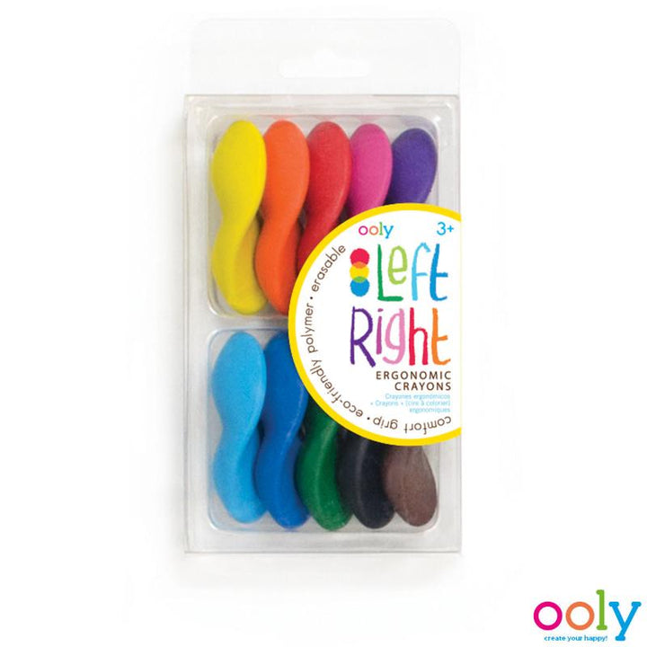 Ooly Links-rechts waskrijtjes