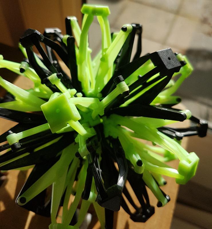 Toys42Hands Hoberman sphere firefly glow mini