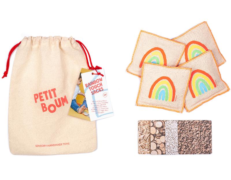 Petit Boum Rainbow touch zakjes