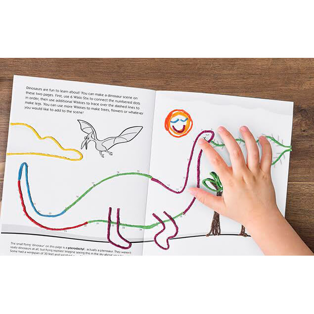 Wikki Stix Activiteitenboek met 72 stuks