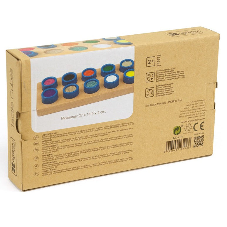 andreu toys Voelmemo plankje gevorderde blauw