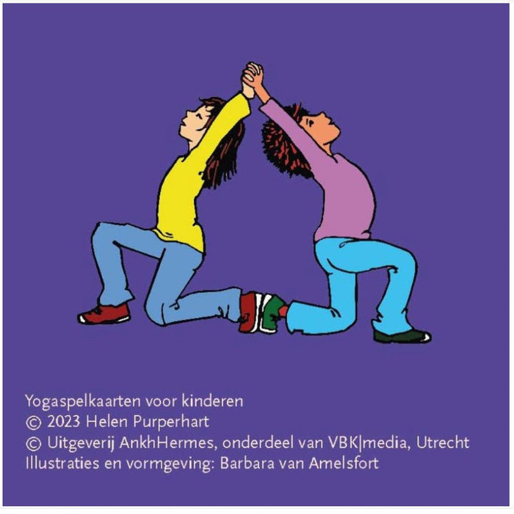 kinderyoga cooperatief samen, beweegingsspellen