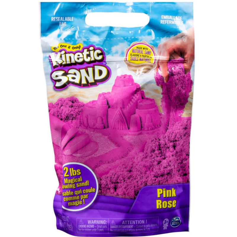 verpakking originaal kinetic sand rose, roze, pink