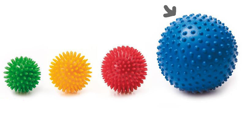 15cm noppenbal, massagebal, sensoriek bal, motoriekspeelgoed
