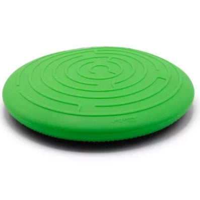 peekaboo jellystone, sensorik spielzeug, achterkant van het groene speelzakje