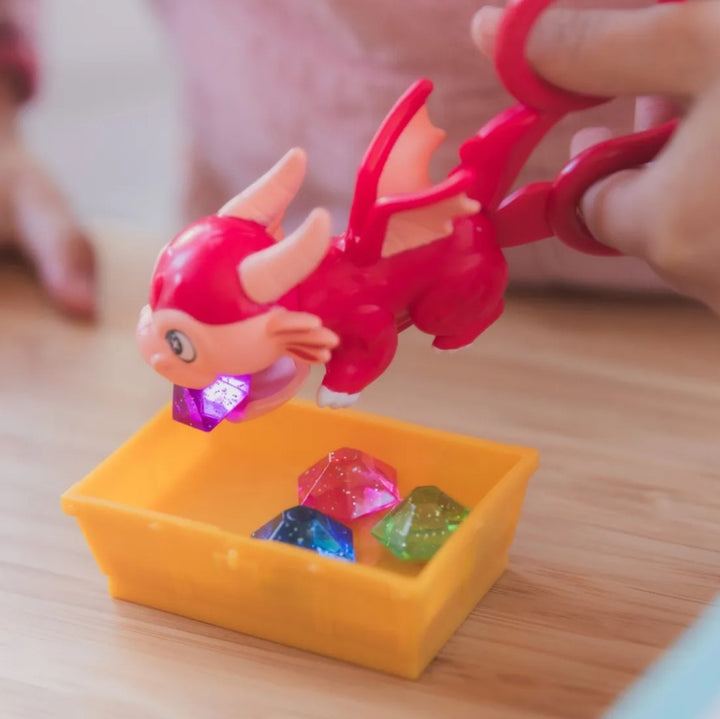 de draak schaar van het spel ruby's,motorikspel