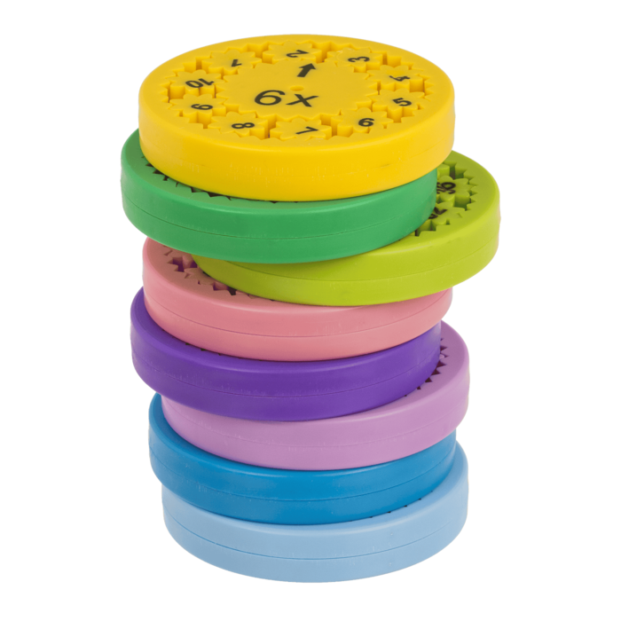 Calculator spinners 8 stuks