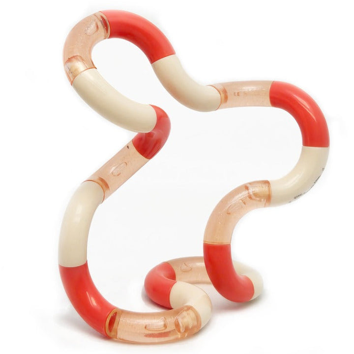 Perziek kleur tangle classic, gladde tangle ind zachte roze oranje tinten