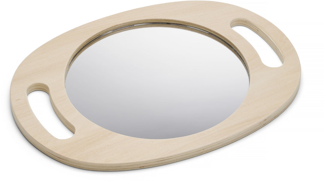 Houten kinderspiegel