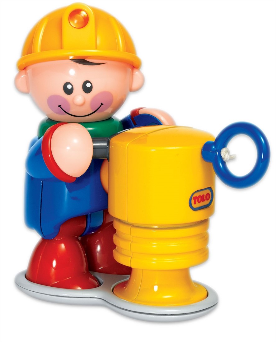 tolo trill wegwerker met drill machine