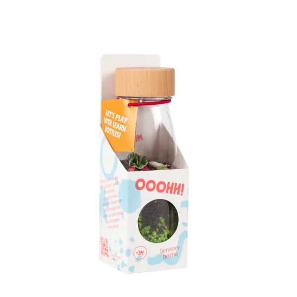 Sensorische sound fles groenten